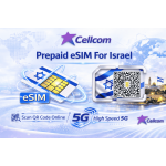 Cellcom Israel Prepaid SIM Card